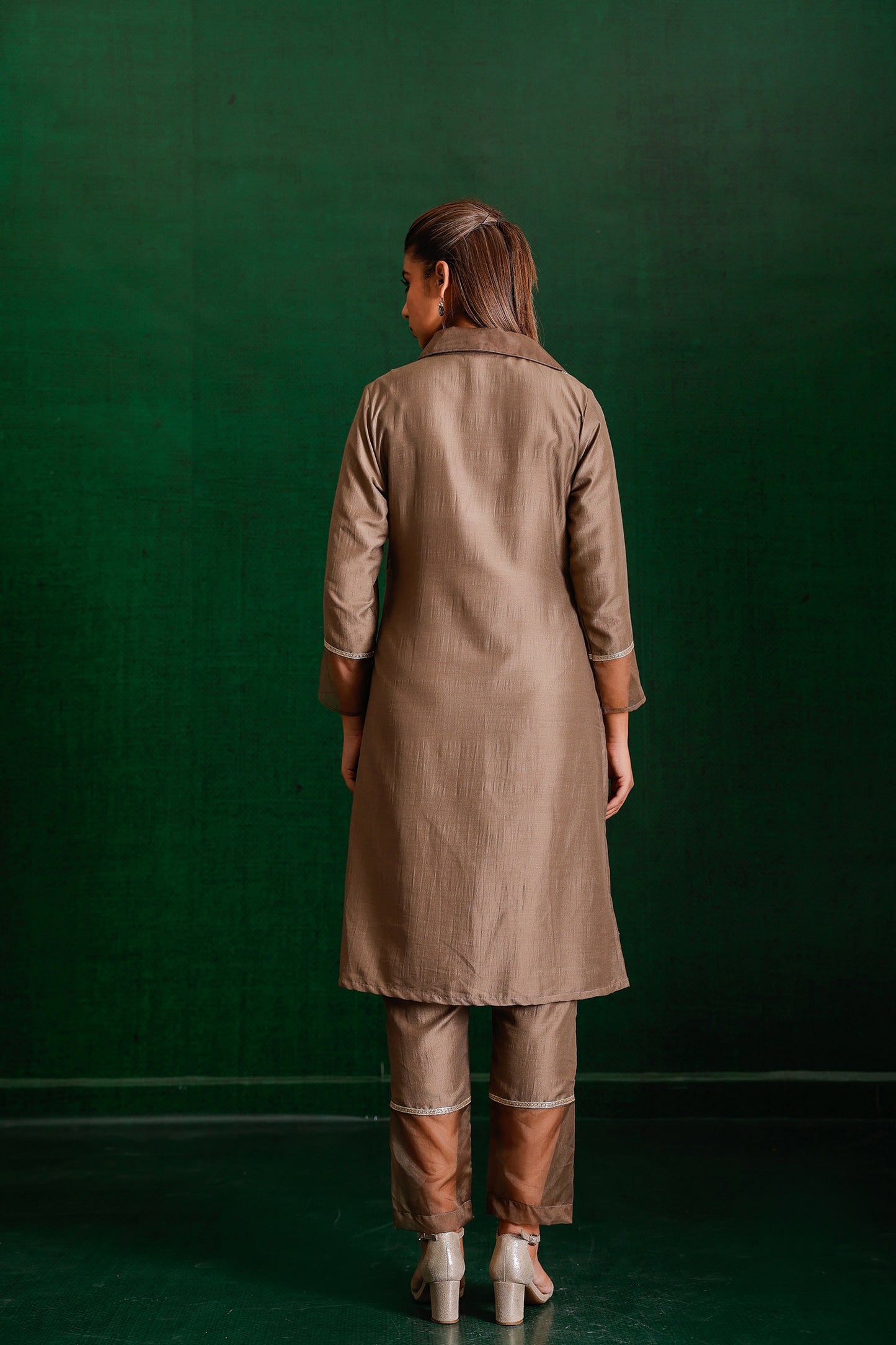 BROWN CO-ORD SET