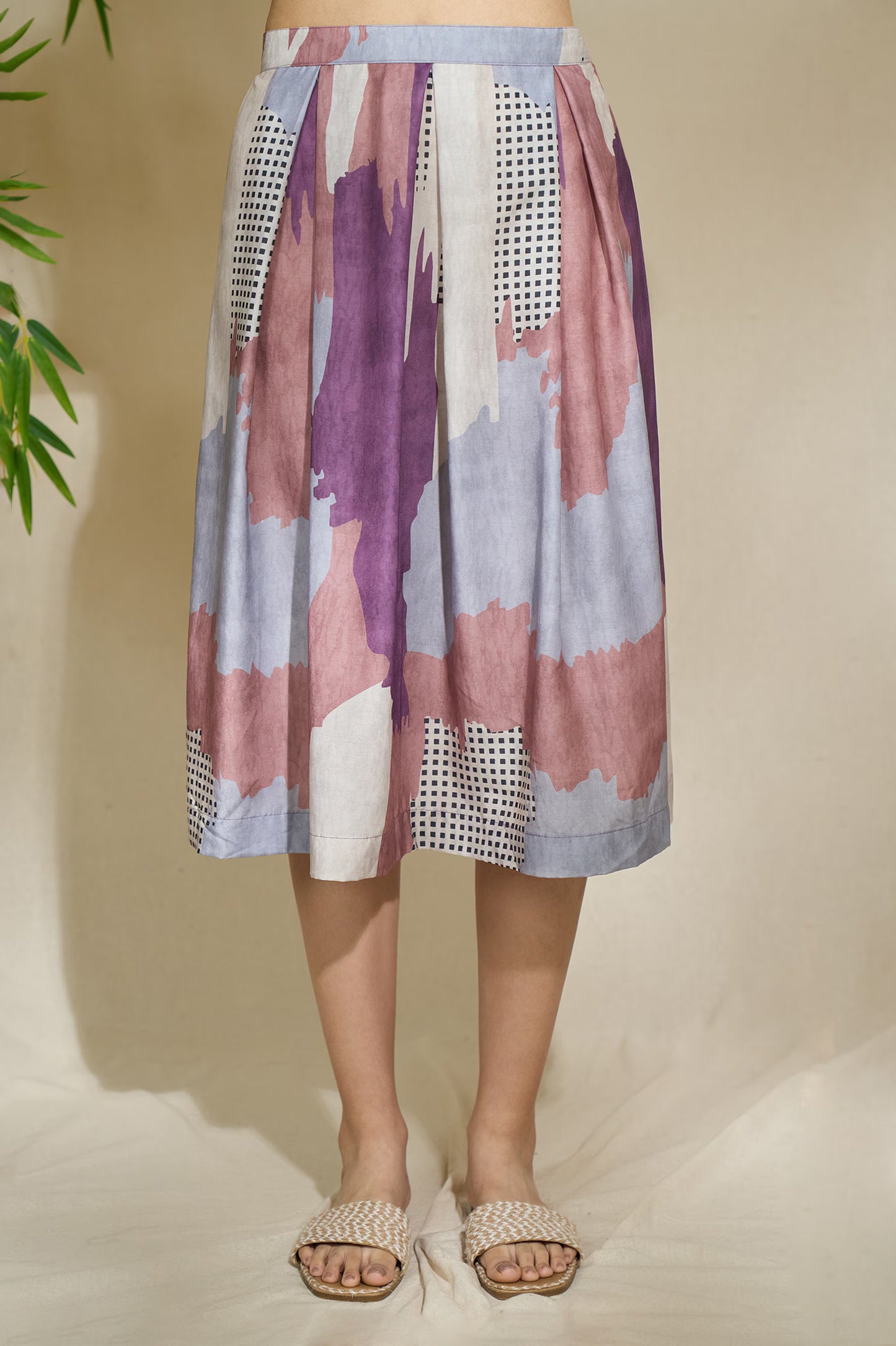 GEOMETRIC SKIRT SET