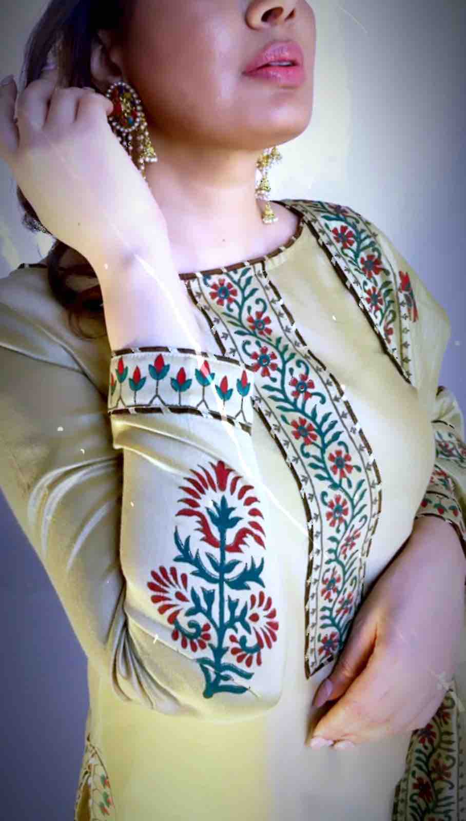 YOKED GHARARA SET