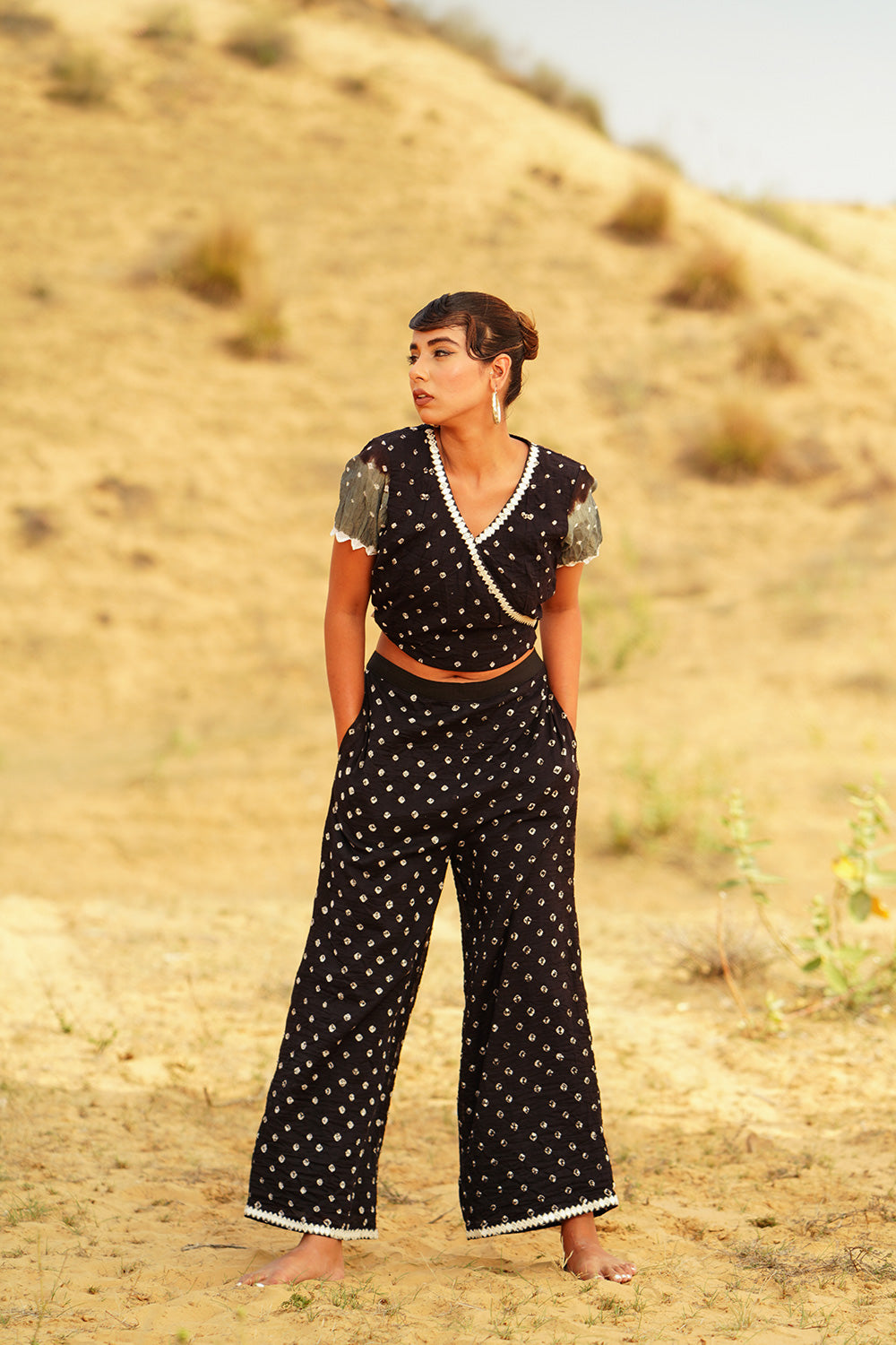 MONOCHROME WRAP SET