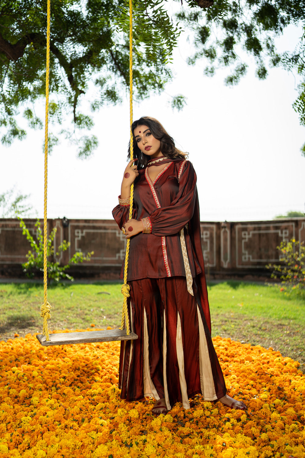 MAROON FUSION SET