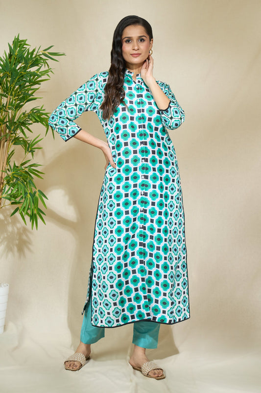 AFRO LONG CAPE SET