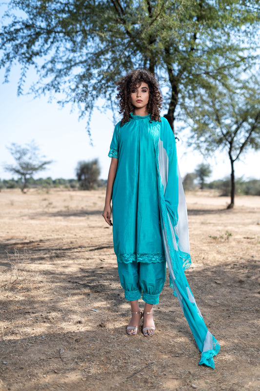 AQUA LACE SUIT