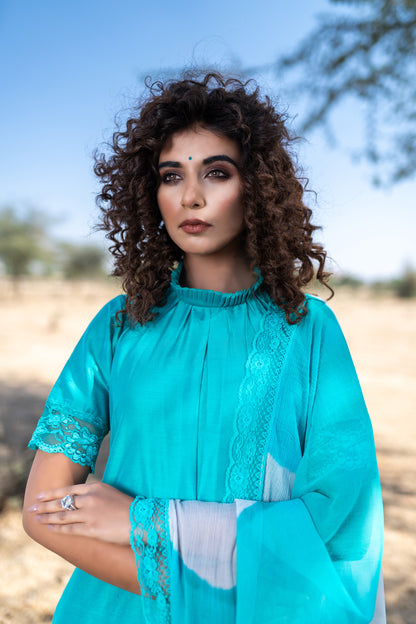 AQUA LACE SUIT