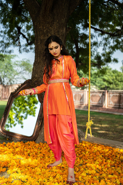 SORBET DHOTI SET