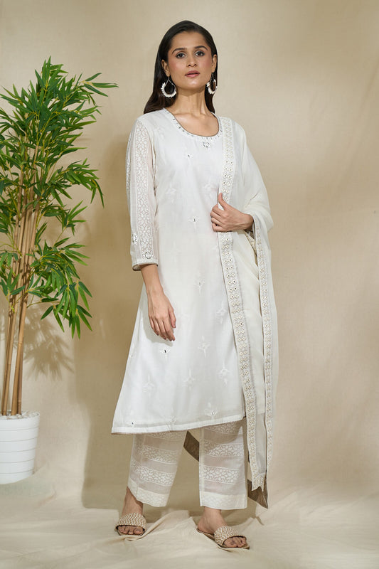 IVORY MIRROR SUIT